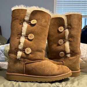 UGG Tan Sheepskin Boots
